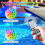 Rechargeable Submersible LED Pool Lights with Remote,Waterproof Floating Pond Light,Underwater Lights 5