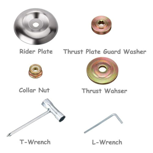Unkrautschneider-Adapter-Set für Freischneider mit Gerader Welle