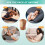 Knee Pain Castor Oil Pack, Adjustable Compress Pad 6