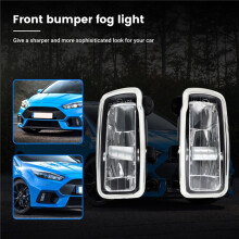 1 Par de Lâmpada de Farol de Neblina Dianteiro para B Max 12-18, Focus 15-18 AV11-15K201-AA AV11-15K202-AA