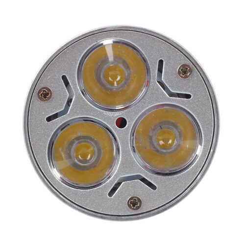 2X GU10 Lamp Light Bulb has 3 LED Warm White 3W 5W 12V 2