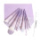 Makeup Brushes Set with Bag for Eyeshadow & Blush 2