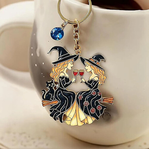 Magical Friendship Keychain - Halloween Gift 1