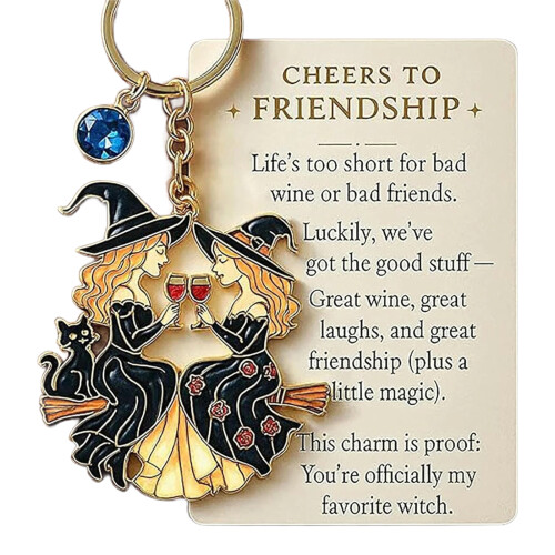 Magical Friendship Keychain - Halloween Gift 2