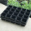 200PCS Plant Disposable Flower Pot Small Black Square Cutting Seedling Plastic Square Pot 7