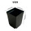 200PCS Plant Disposable Flower Pot Small Black Square Cutting Seedling Plastic Square Pot 8