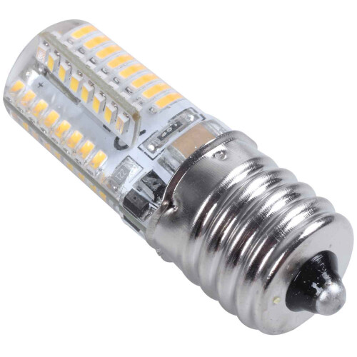 2X E17 Socket 5W 64 LED Lamp Bulb 3014 SMD Light Warm White AC 110V-220V 1