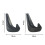 4pcs Universal Car Mud Flaps  Guards MudFlaps Front Rear Wheel Mudguards Auto Accessories  Guards MudFlaps 6