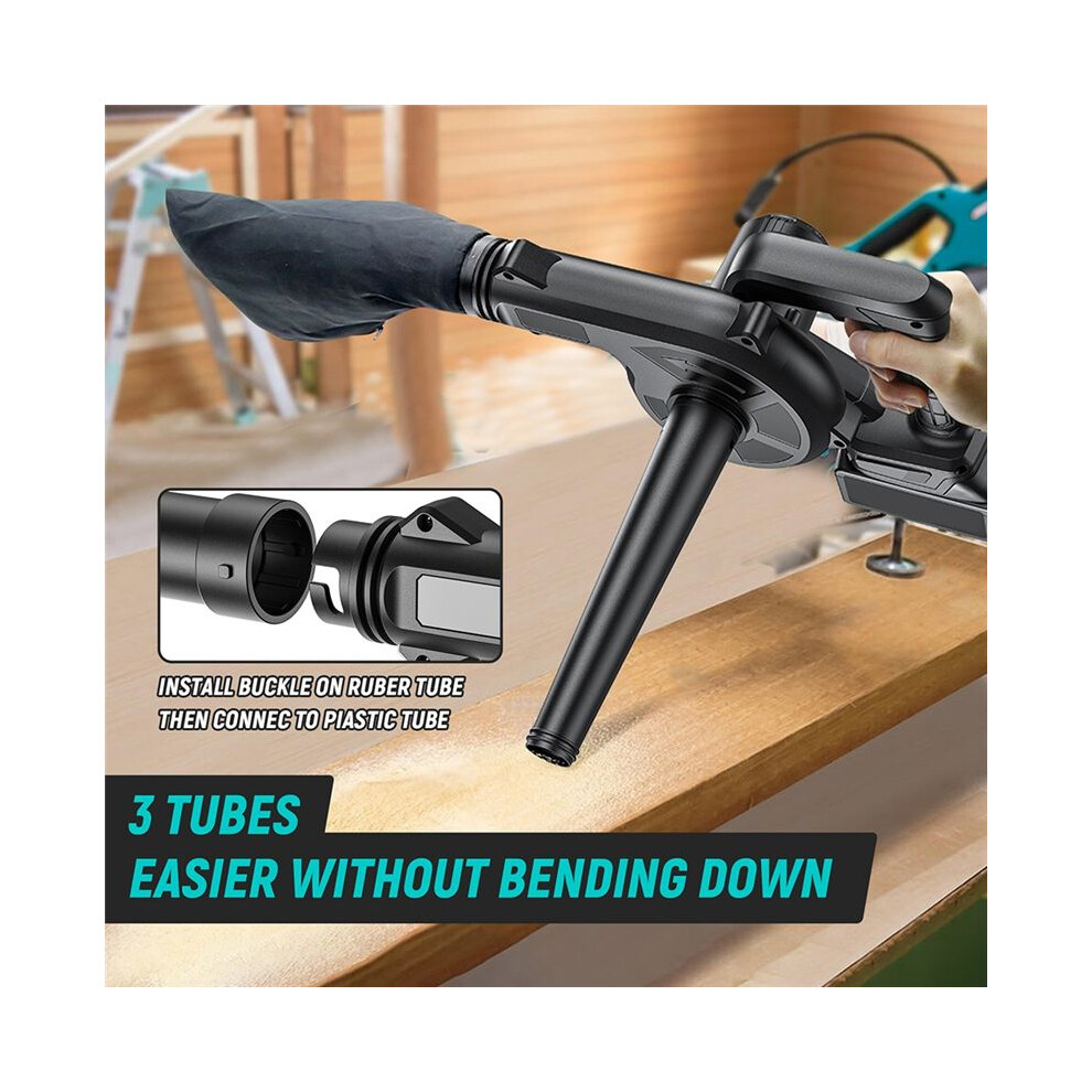 Cordless Leaf Blower For 18V Bl1830 Battery 2-In-1 Electric Blower And Vacuum And Portable 4713301902985