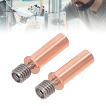 2 Stück Ti-Legierung Kupfer-Heizzubreche für Kobra 2 Pro & Plus 3D-Drucker, M6x26mm