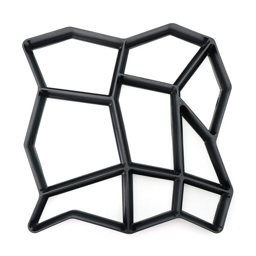 (C6-Transparent Pink) Betonforme til DIY trædesten 1
