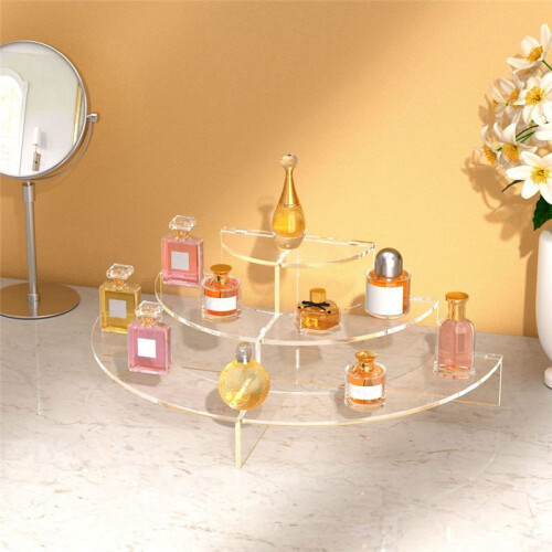 Acrylic Risers for Display,Acrylic Display Stands,Clear Risers for Collectible Display Cupcake Display Stand for Dessert 2