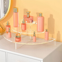 Acrylic Risers for Display,Acrylic Display Stands,Clear Risers for Collectible Display Cupcake Display Stand for Dessert