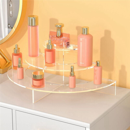 Acrylic Risers for Display,Acrylic Display Stands,Clear Risers for Collectible Display Cupcake Display Stand for Dessert