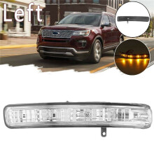 2 Pcs Car Left Right Side Wind Mirror Light Turn Signal Blinker Lamp for Explorer 2011-2018 BB5Z-13B375-A