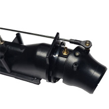 26Mm Water Jet Thruster Power Sprayer Pump Water Jet Pump with 3 Blades Propeller Fit 540 550 Motor for RC Jet Boat