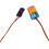 2 Pcs Multi-Function LED Lamp Strobing-Blasting/Flashing/Rotating Light, Yellow & Black 6