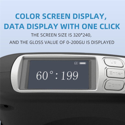 Handheld Gloss Meter CS-300A Stone Ceramic Hardware Brightness Detection Gloss 1