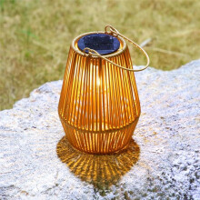 Solar Lantern Solar Wicker Lanterns Outdoor Boho Lights for Outside Hanging Rattan Lights Outdoor Patio Lanterns Decor
