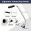 Ergonomic Trimmer Grip String Trimmers Handle Weed Eater Handle Extension with Bracket Clamp Lawn Trimmer Handle Grip 7