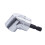 1/4 Inch Extension Hex Drill Bit Adjustable Hex Bit Angle Driver Screwdriver with 1/2 Inch 3-Way T-Adapter Diverter 3