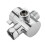 1/4 Inch Extension Hex Drill Bit Adjustable Hex Bit Angle Driver Screwdriver with 1/2 Inch 3-Way T-Adapter Diverter 10