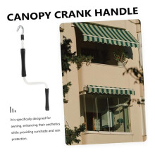 52CM RV Awning Crank Handle, RV Awning Opener, Puller, Hand Crank Bar, Universal Awning Retractable Hand Crank Handle