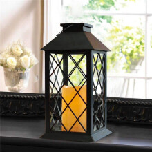 Lanterne Solaire de Jardin à LED, Éclairage D'Ambiance à Suspendre, Luminaire Décoratif D'Extérieur, Idéal pour la Pelouse ou le Paysage.