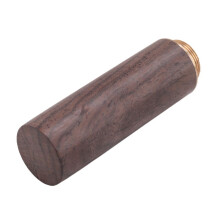 10X Eben Holz Zahnstocher Halter Eimer Box Wandern Tragbare Handwerk Handgemachtes Geschenk 8 X1,8 cm