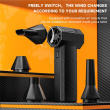 X3 Jet Fan 110000RPM Violent Fan Electric Air Duster Strong Wind High Speed Brushless Duct Fan Air Blower Clean