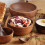 2X Madeira de Acácia para Frutas, Saladas e MacarrãO, Tigela de Madeira para Salada 5,1 x 2,4 Polegadas 5