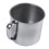4X Edelstahl-Kaffee-Tee-Becher-Schale-Camping / Reise-3.5 2