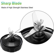 2X 6 Fins Blender Blade Replacement Parts for Nutri 1000W Auto-IQ BL480D BL480-70 BL480W-70 BL481-70 BL482-70