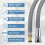 Pull Down Hose Kit 150259 Replace for Moen Kitchen Faucet Part 187108 150259 159560, 68" Quick Connect Hose 3