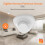For Tuya Zigbee Human Presence Sensor 24G MmWave  Detector PIR Motion Sensor Work with  Life APP 2mqtt Home 5