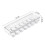 2X Clear Plastic Egg Holder - 14 Egg Tray Holder - Free Fridge Organizer with Lid, Refrigerator Storage Container 5