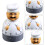 2X Egg Timer Short-Term Alarm Clock, 60 Minutes Kitchen Timer Cooking Baking Mechanical Countdown Timer Cooking Timer 5