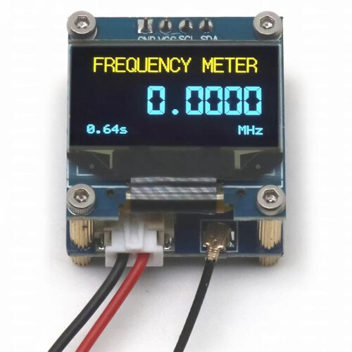 Frequency Counter 20Mhz-2.7Ghz LED Display RF Digital Signal Frequency Meter High-Precision Measurement HAM Amplifiers 1