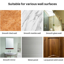 Colgadores para Utensilios con Ganchos Soporte para Utensilios de Pared Ganchos para Utensilios Montado en la Pared Ganchos Adhesivos para Pared
