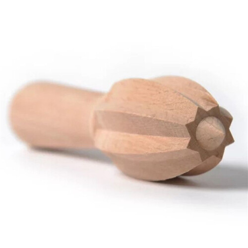 2X Beech Lemon Juicer Manual Solid Wood Lemon Cone Juicer Orange Lemon Press Lemon Juice Squeezing Tool 1