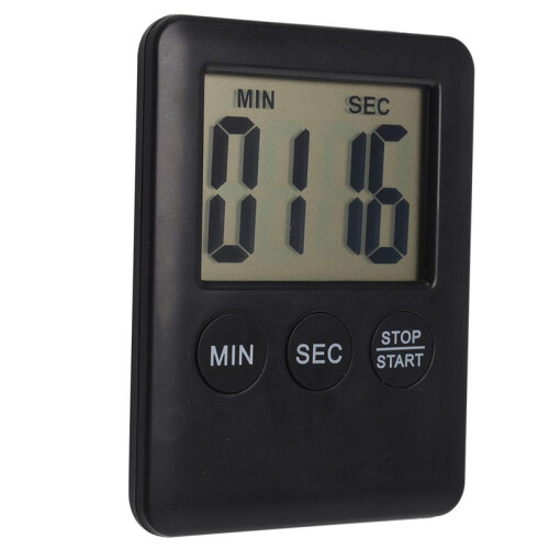5X Kuechentimer Timer Kurzzeitmesser Eieruhr mit Magnet und 2