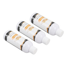 3x100ml Limpiador de joyas para plata/oro/cristal