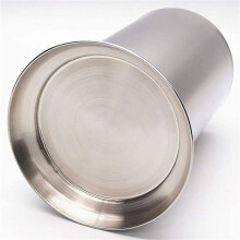 8X Stainless Steel Straw Holder, Counter-Top Straw Dispenser, Cutlery Organizer, Spoons Forks Chopsticks Storage