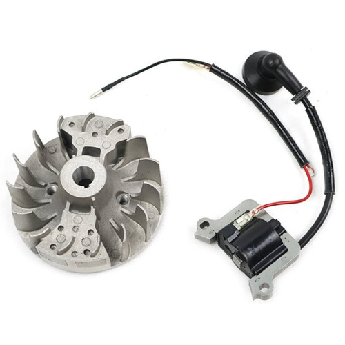 40-5 Magnetic Flywheel High Voltage Set Igniter Two-Punch Lawn Mower for 40-5 Engine Accessories 43cc 52cc 2
