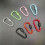 (1pc) Outdoor D-Ring Keychain Buckle with Latch 2