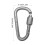 (1pc) Outdoor D-Ring Keychain Buckle with Latch 3