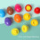 8 Wooden Matching Eggs Colour Shape 1