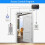 Metal Keypad Waterproof 3000User RFID Card Reader Wiegand Controler for Outdoor Access Control System 5