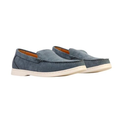 Mocassim Baixo para Calçar Elong - Azul 2
