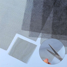 5 Bögen 0,5 mm Schwarzes Kunststoffnetz für Fursuit-Augen für Requisiten, Fursuits, Furry-Cosplay-Bastelarbeiten, 11,8 X 7,87 Zoll